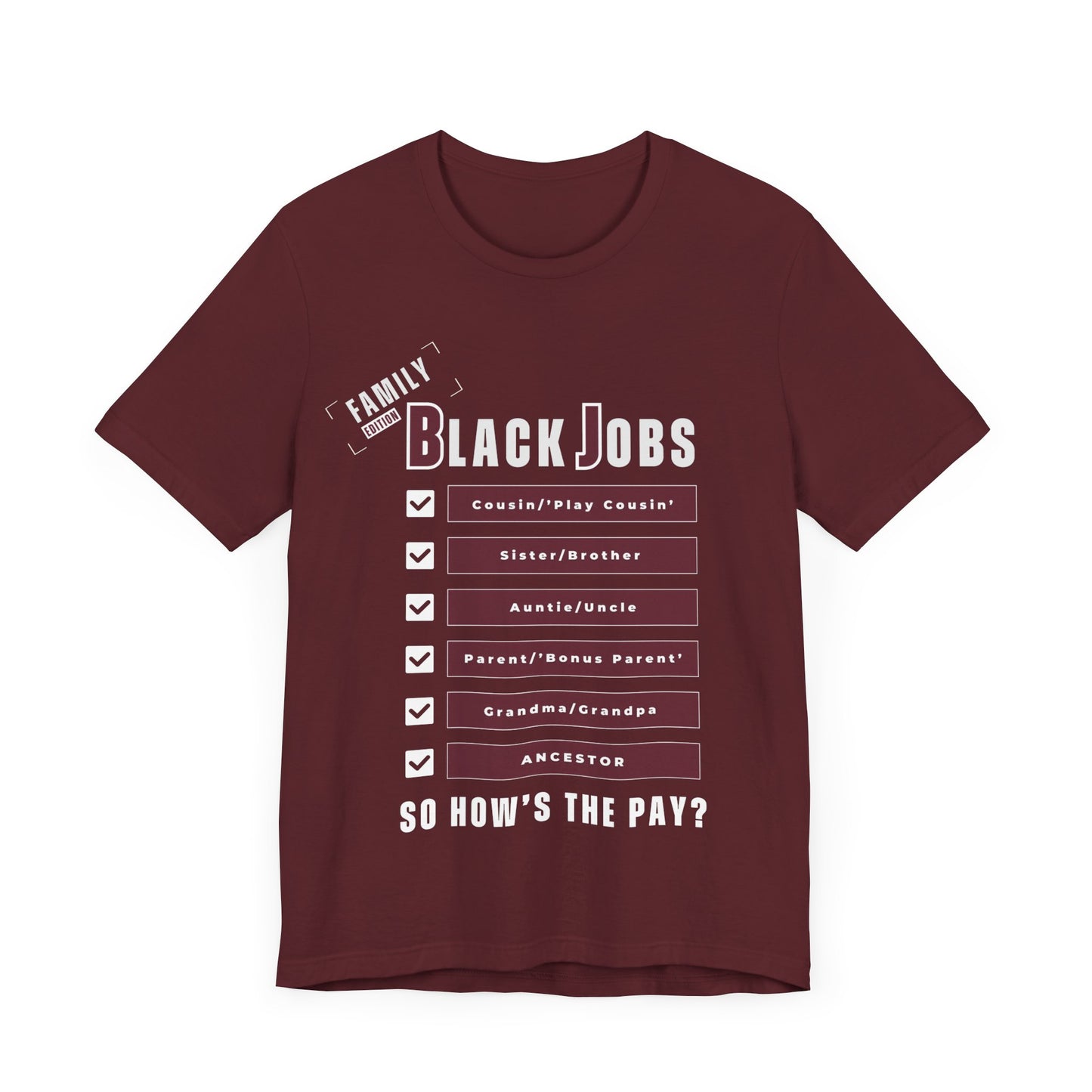 Unisex Jersey Short Sleeve Tee