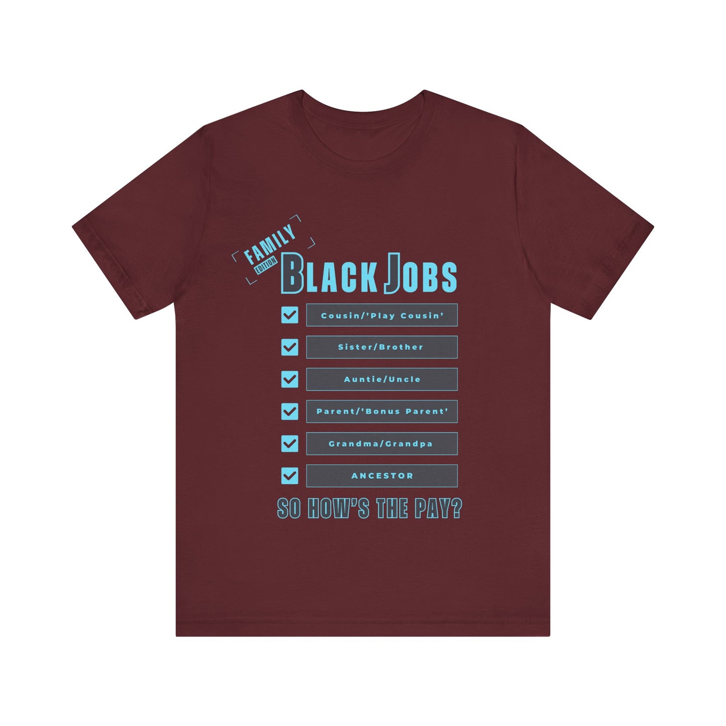 Unisex Jersey Short Sleeve Tee