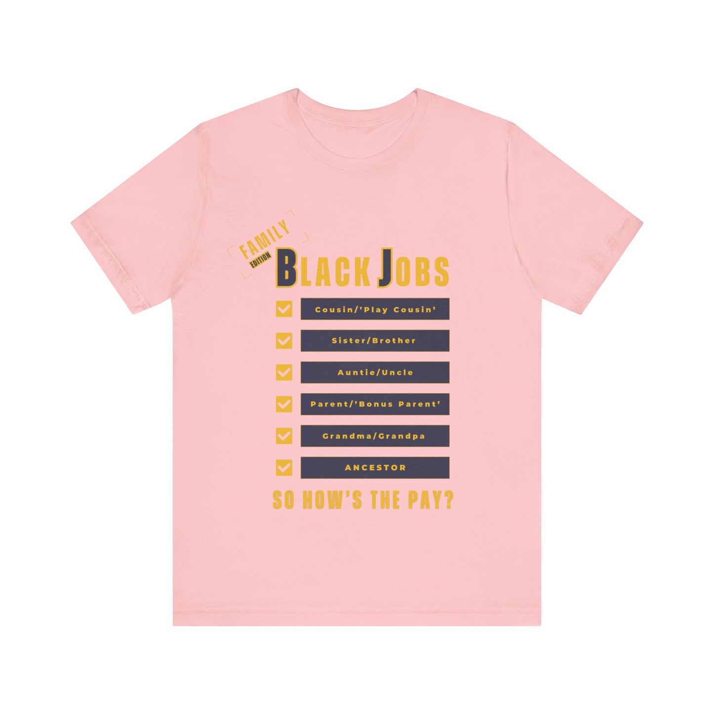 Unisex Jersey Short Sleeve Tee