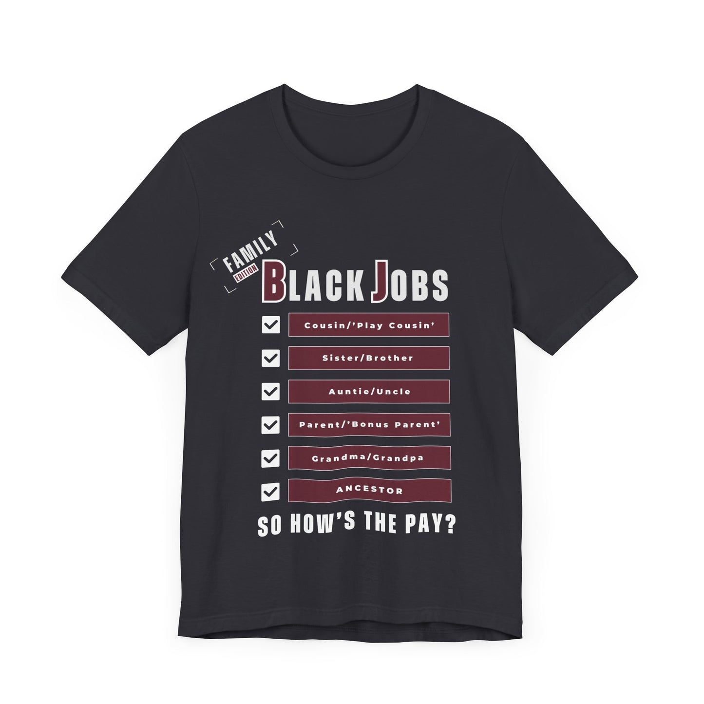 Unisex Jersey Short Sleeve Tee