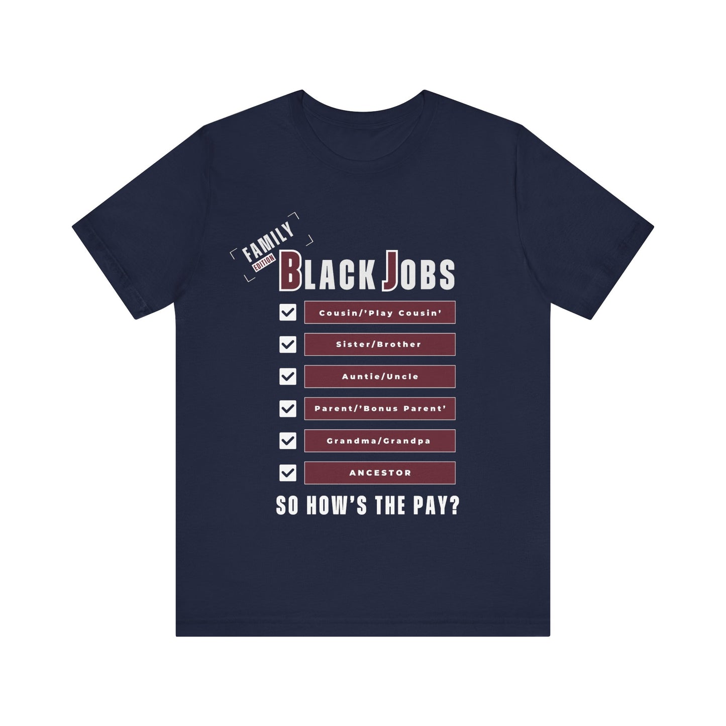 Unisex Jersey Short Sleeve Tee
