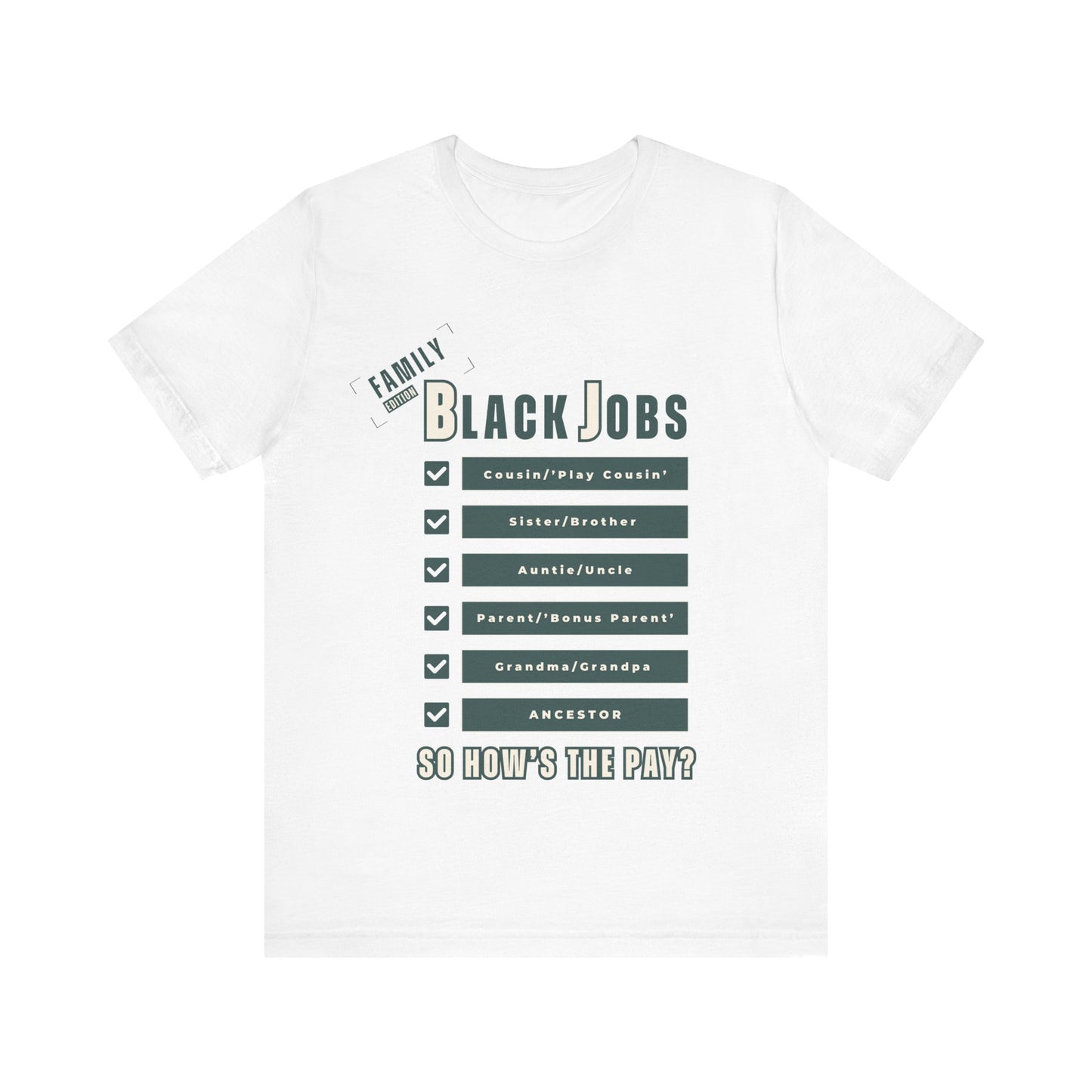 Unisex Jersey Short Sleeve Tee