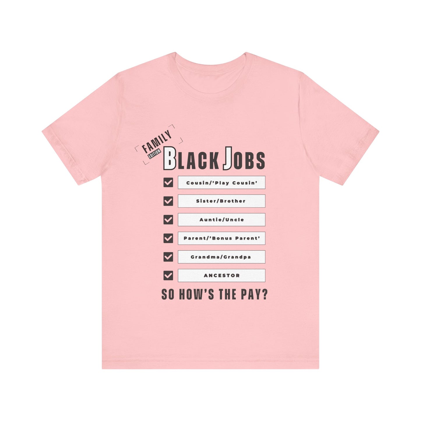 Unisex Jersey Short Sleeve Tee