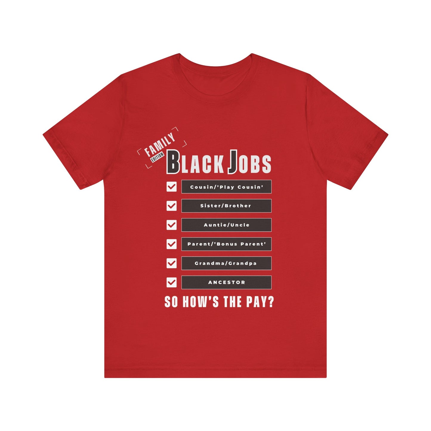 Unisex Jersey Short Sleeve Tee