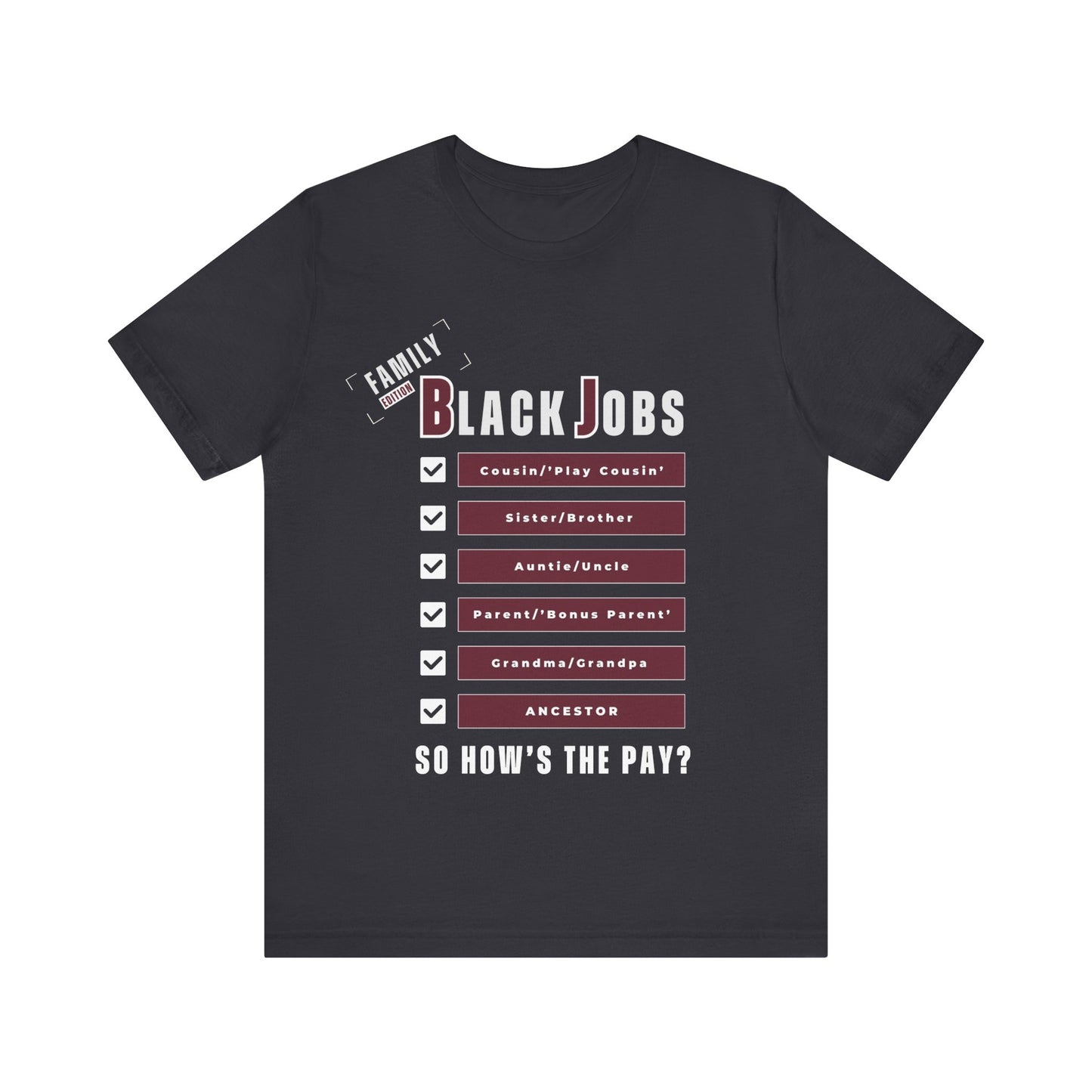 Unisex Jersey Short Sleeve Tee