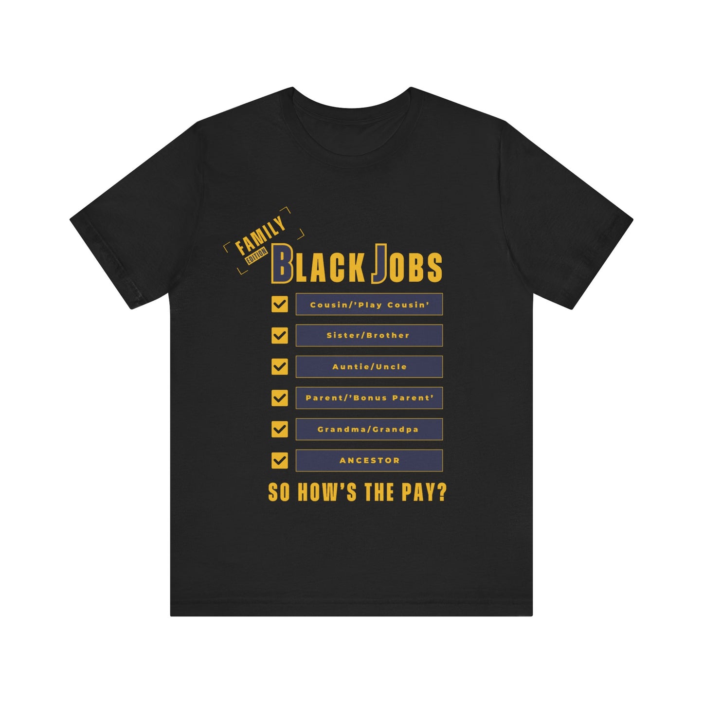 Unisex Jersey Short Sleeve Tee