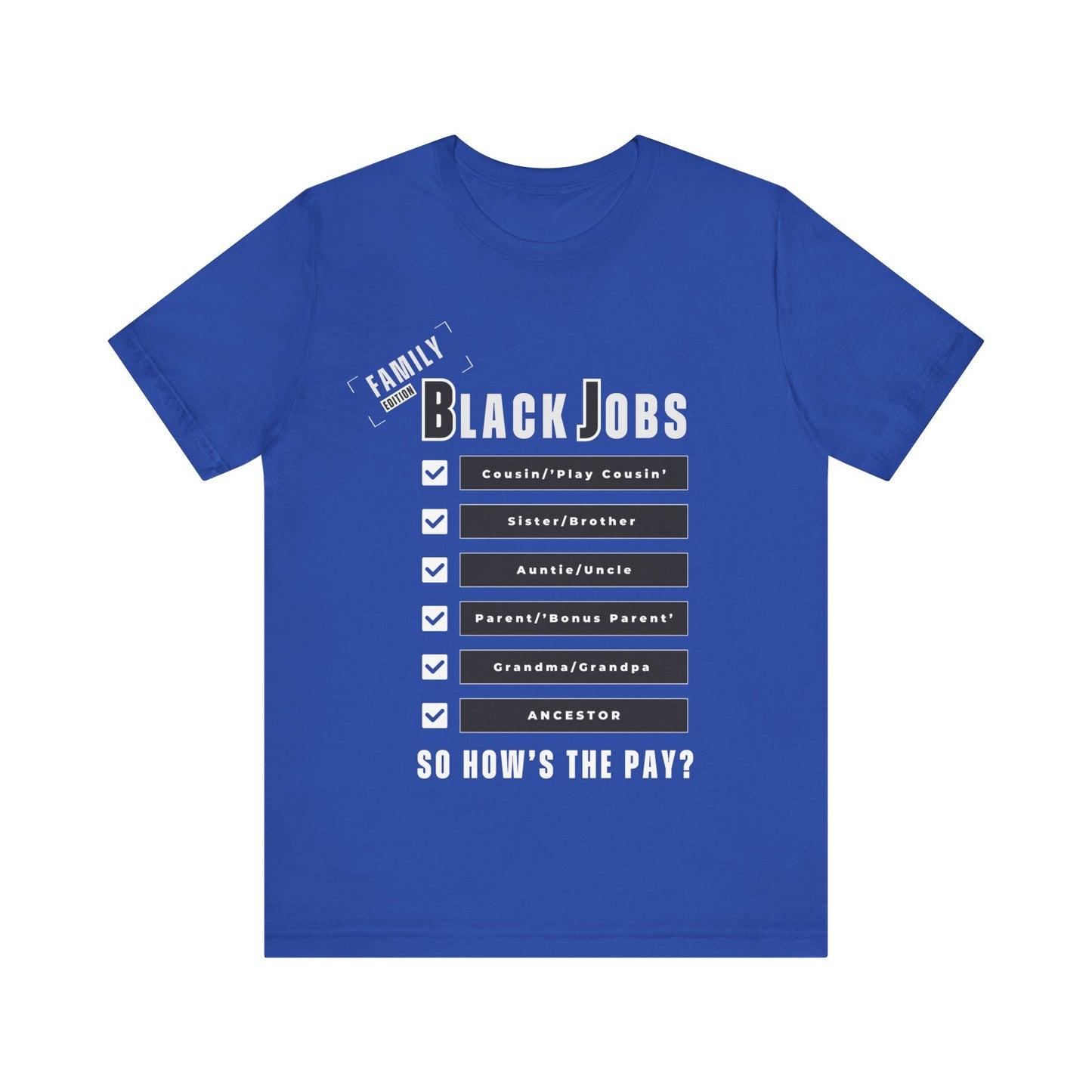 Unisex Jersey Short Sleeve Tee