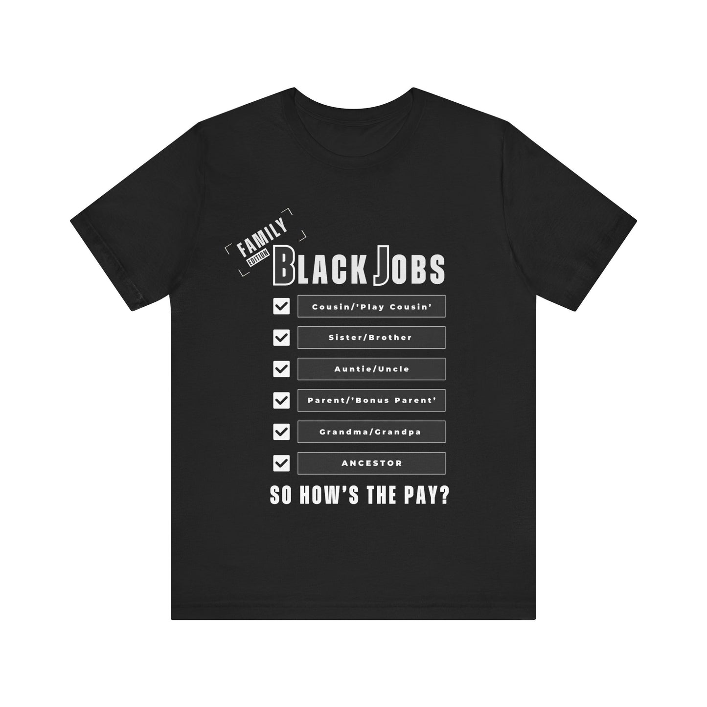 Unisex Jersey Short Sleeve Tee