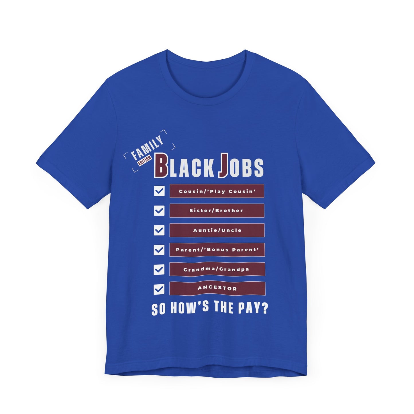 Unisex Jersey Short Sleeve Tee