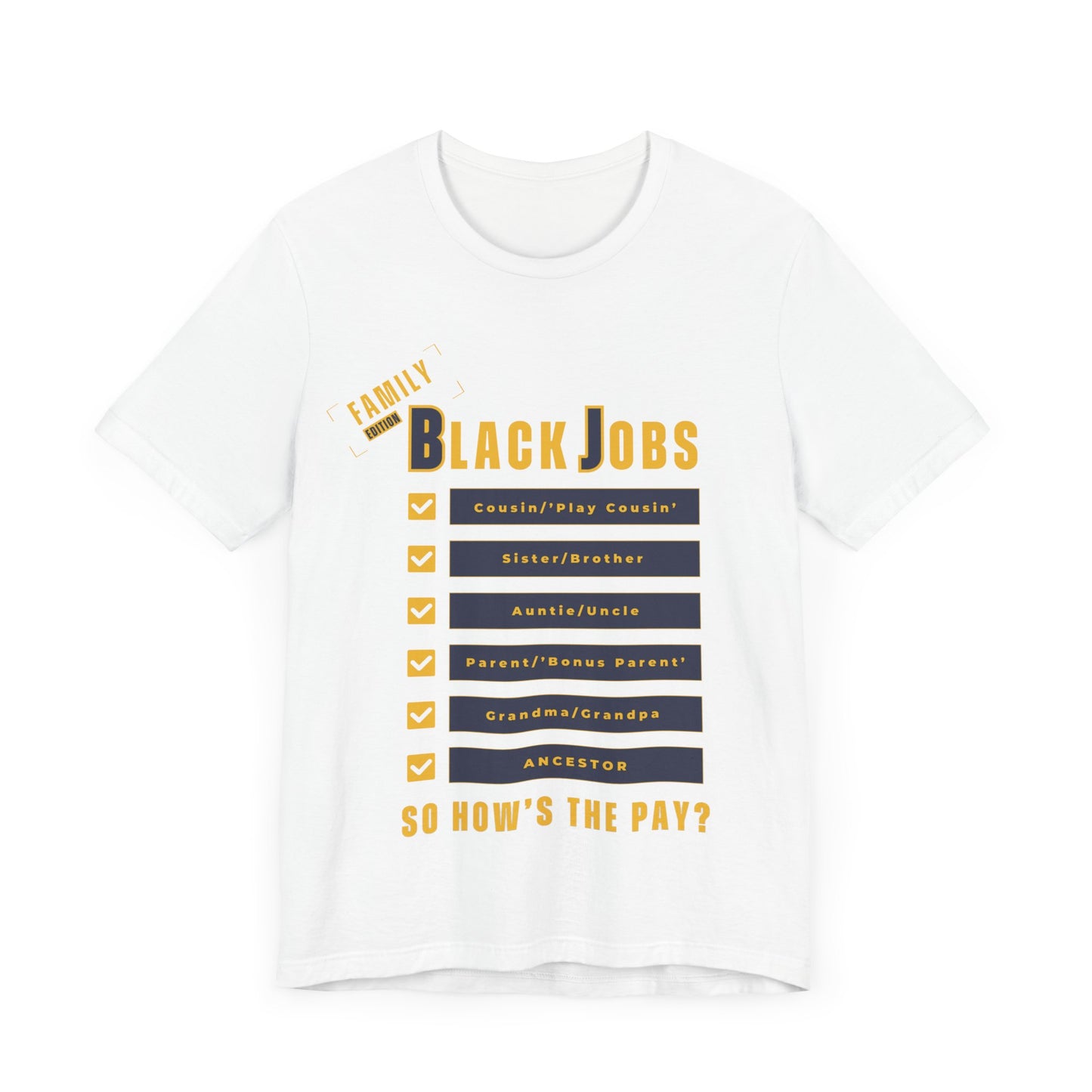 Unisex Jersey Short Sleeve Tee