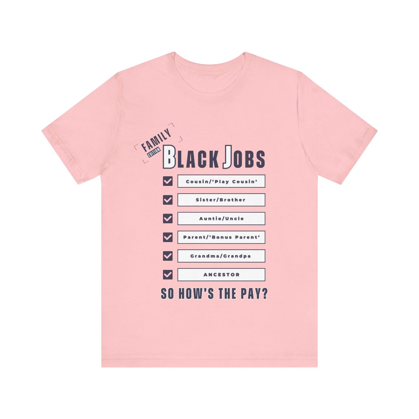 Unisex Jersey Short Sleeve Tee