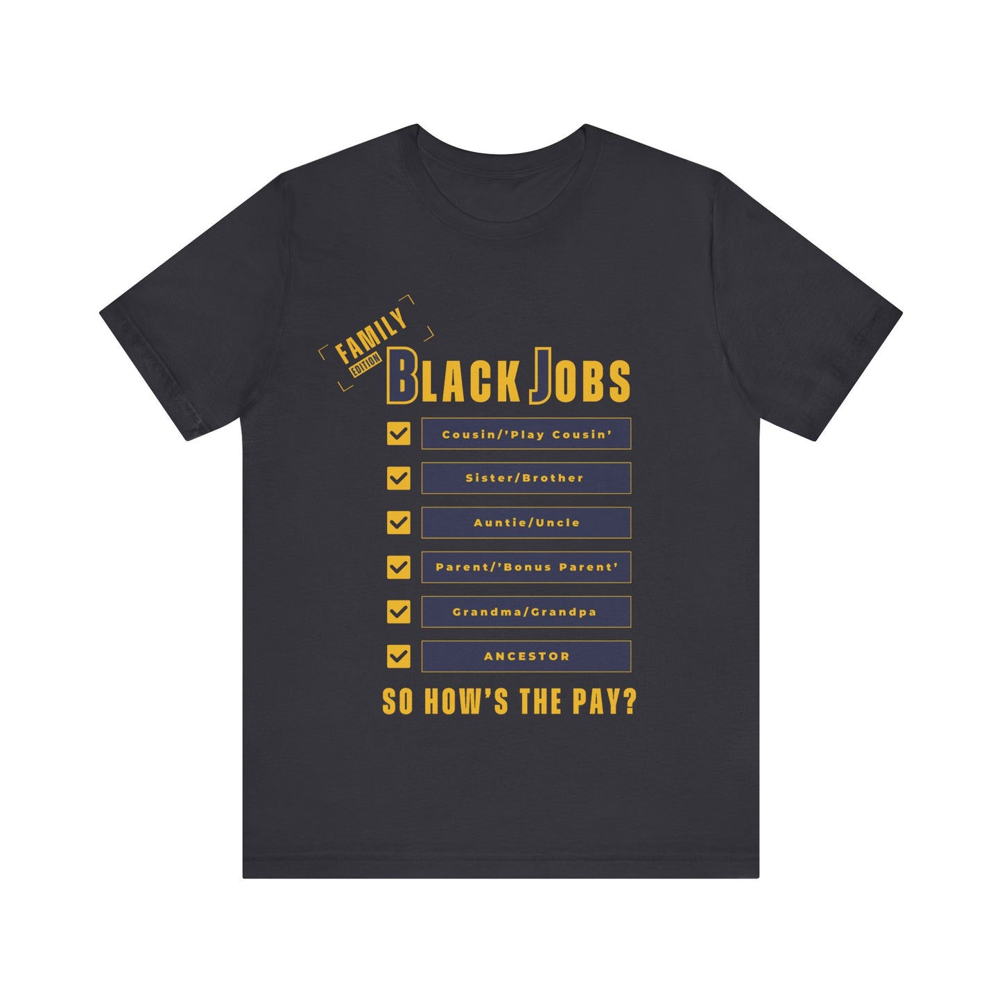 Unisex Jersey Short Sleeve Tee