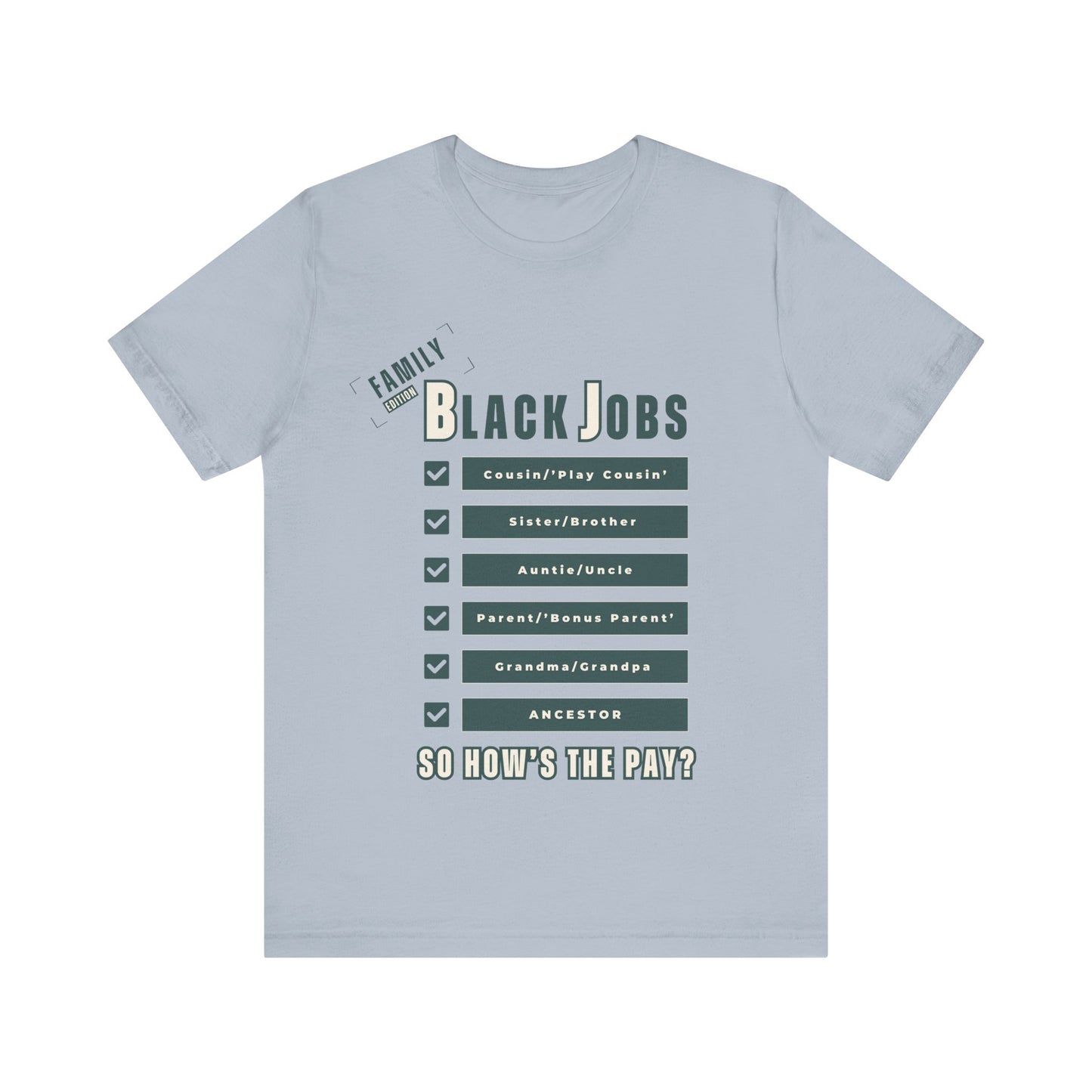 Unisex Jersey Short Sleeve Tee