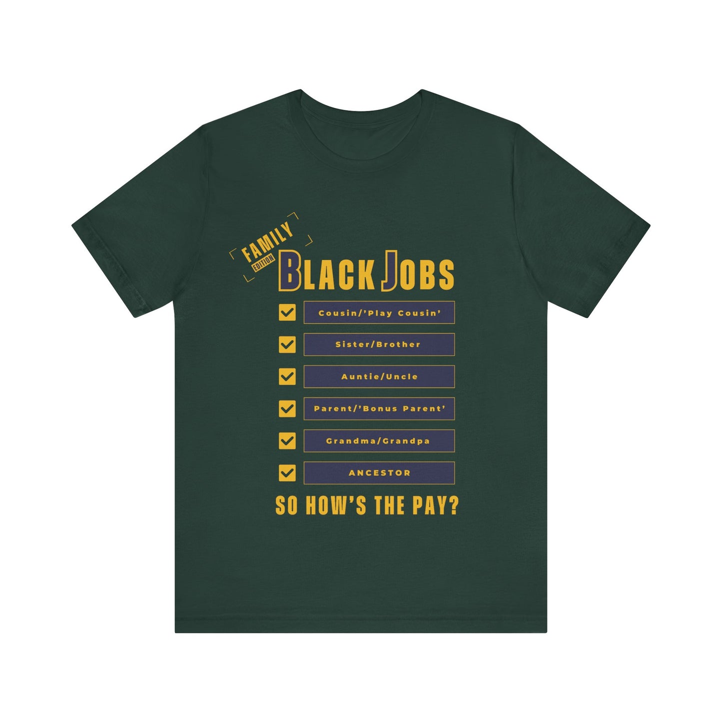 Unisex Jersey Short Sleeve Tee