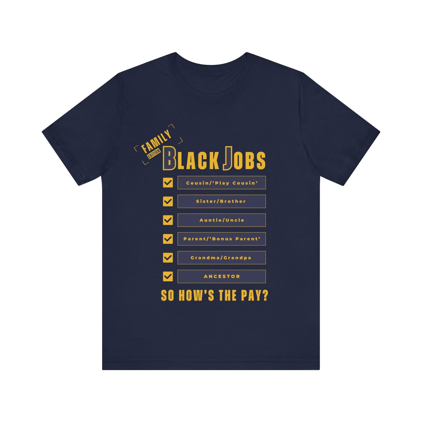 Unisex Jersey Short Sleeve Tee