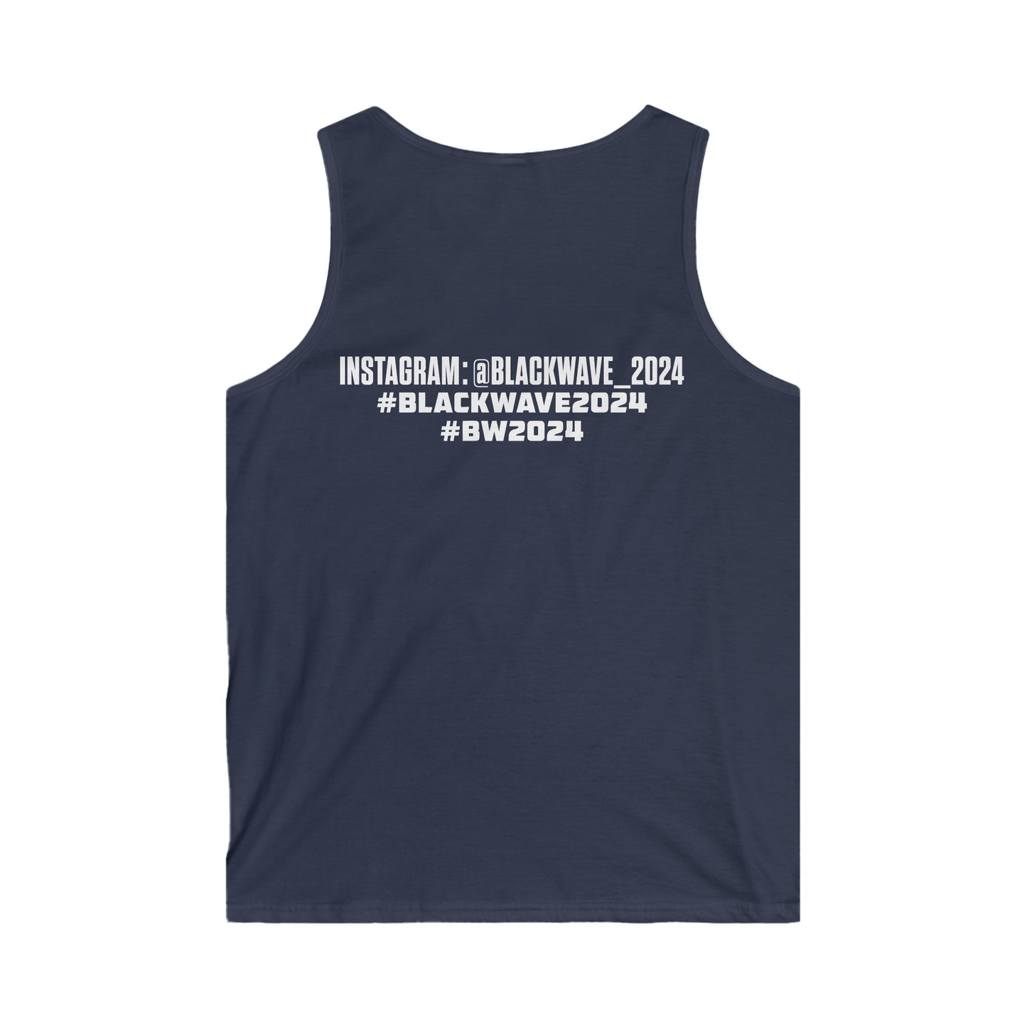 BlackWave2024 - Men's Softstyle Tank Top