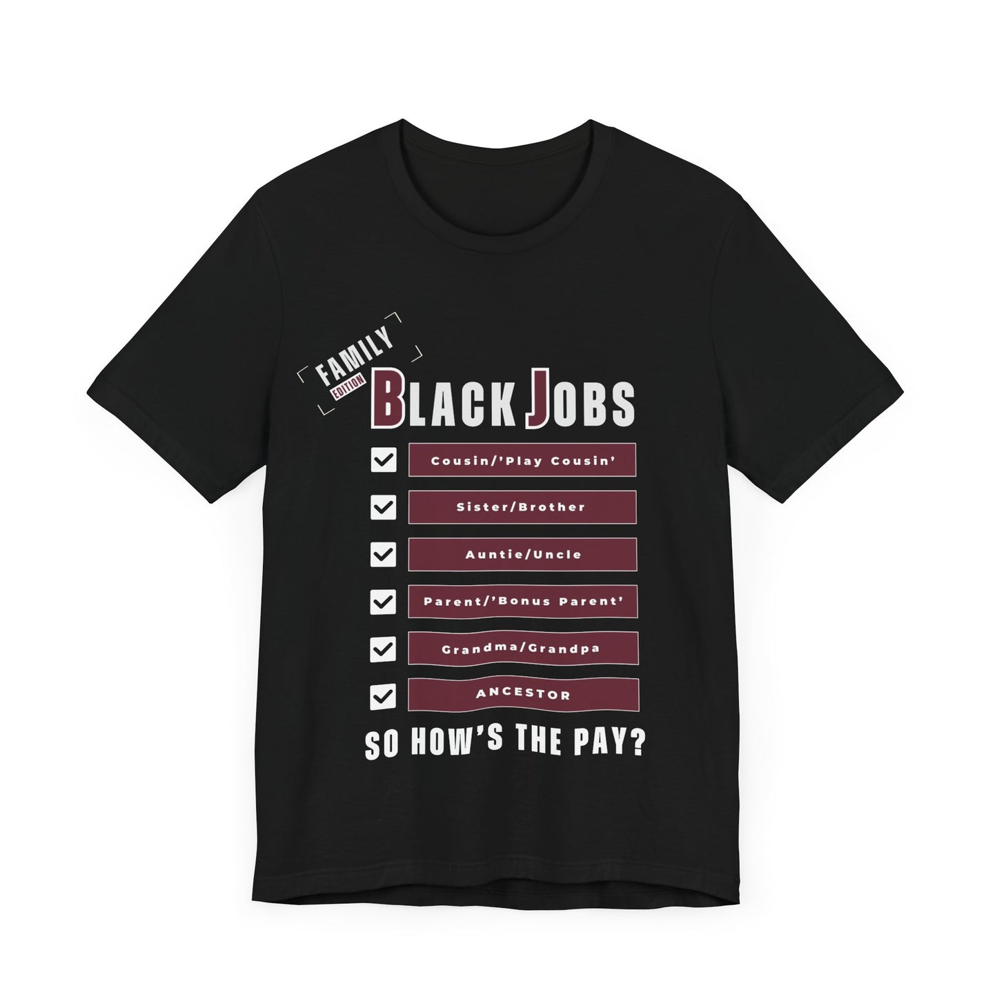 Unisex Jersey Short Sleeve Tee