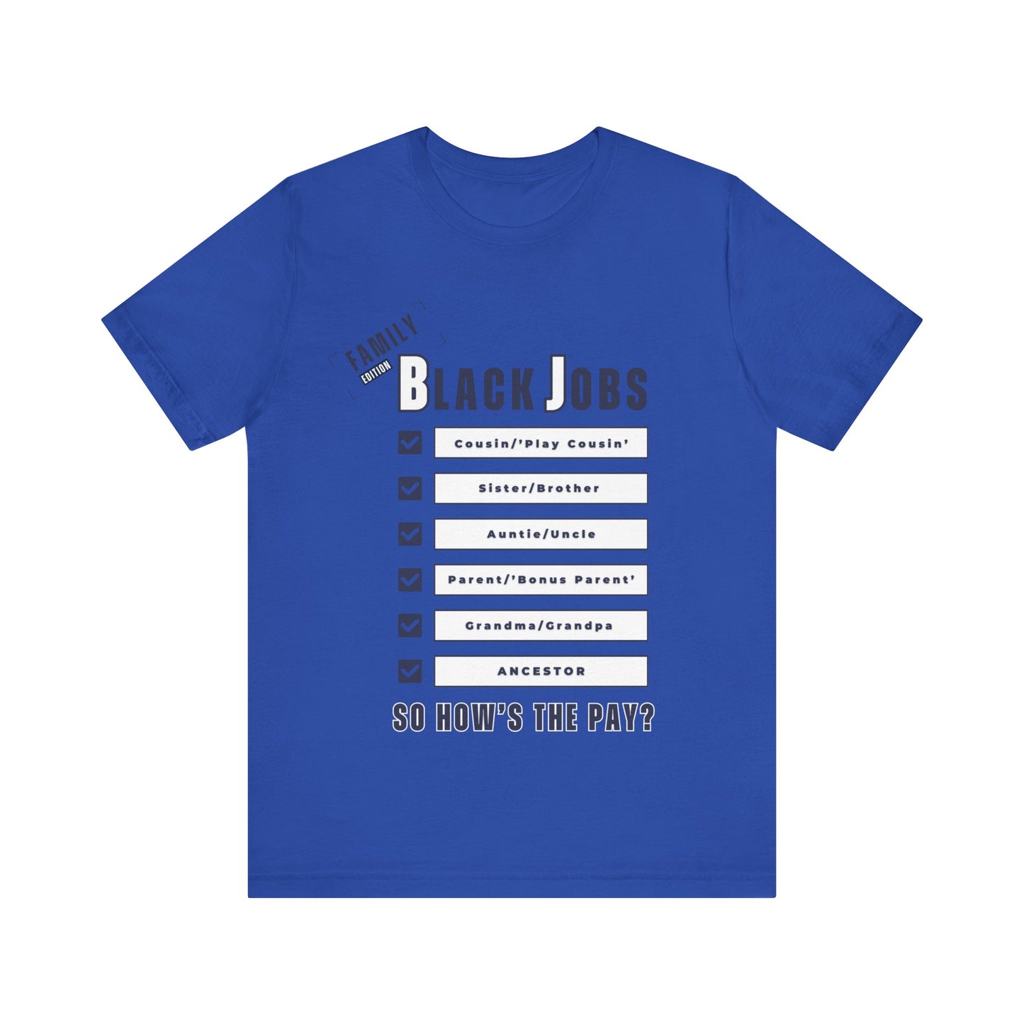 Unisex Jersey Short Sleeve Tee