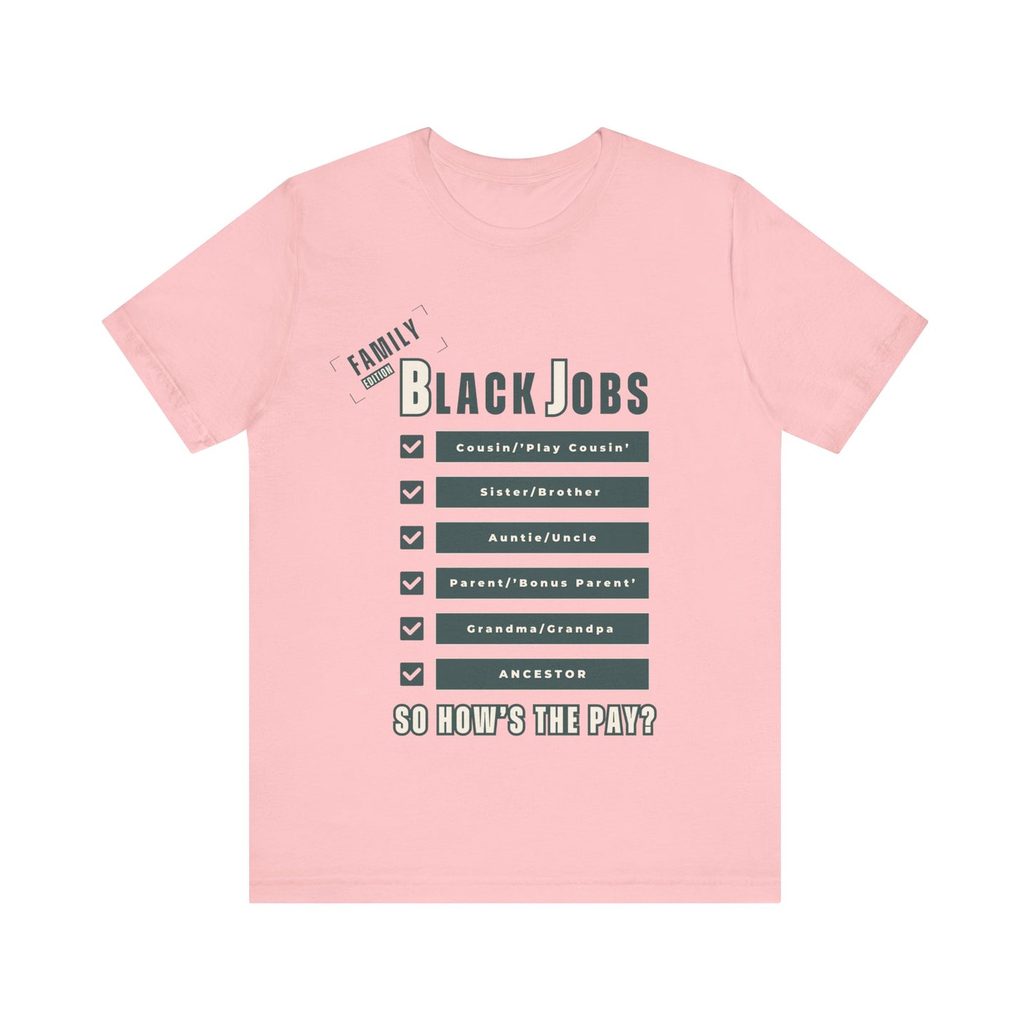 Unisex Jersey Short Sleeve Tee