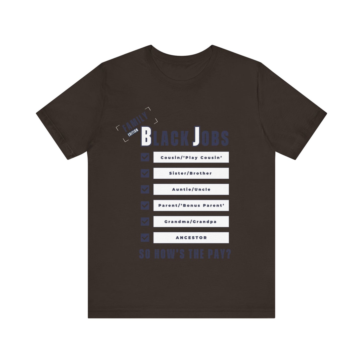 Unisex Jersey Short Sleeve Tee