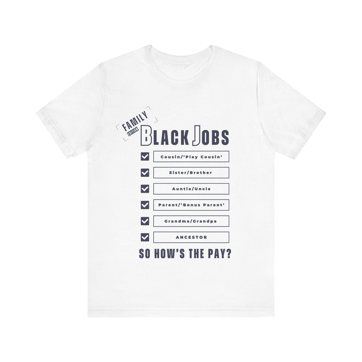 Unisex Jersey Short Sleeve Tee