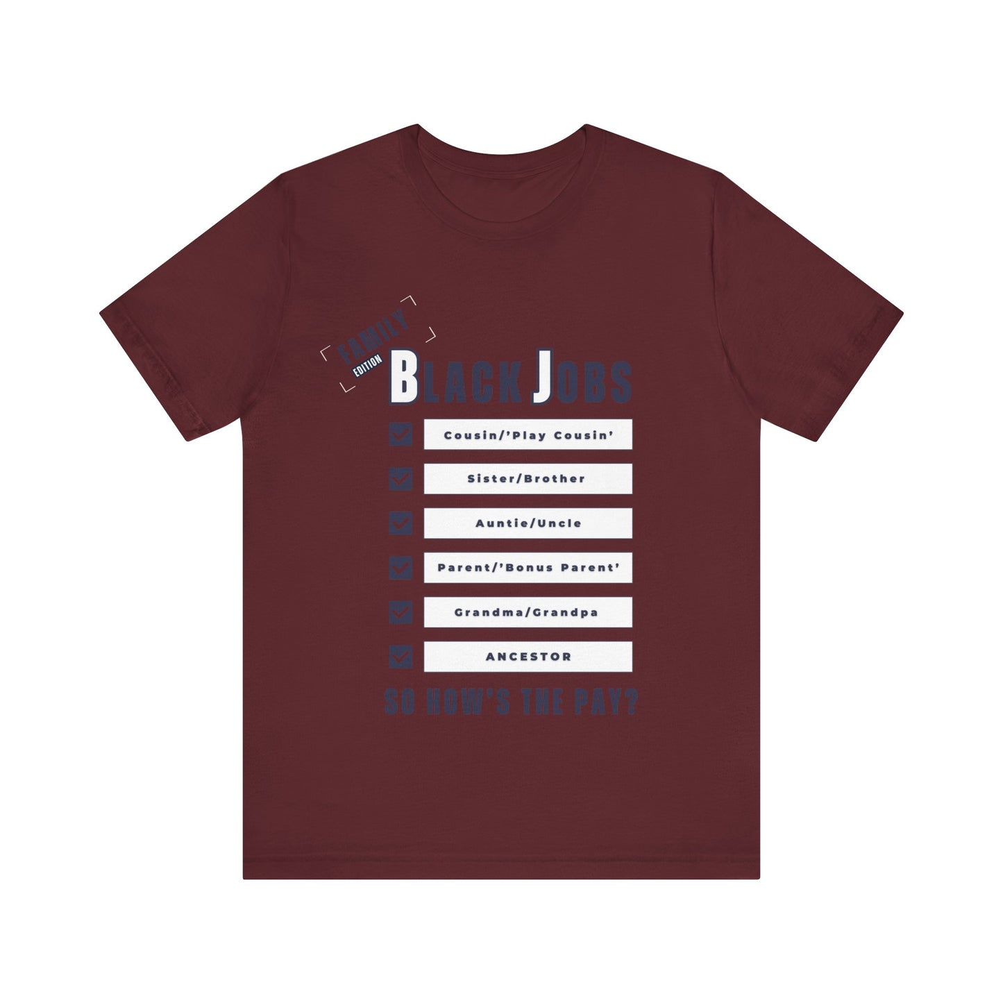 Unisex Jersey Short Sleeve Tee