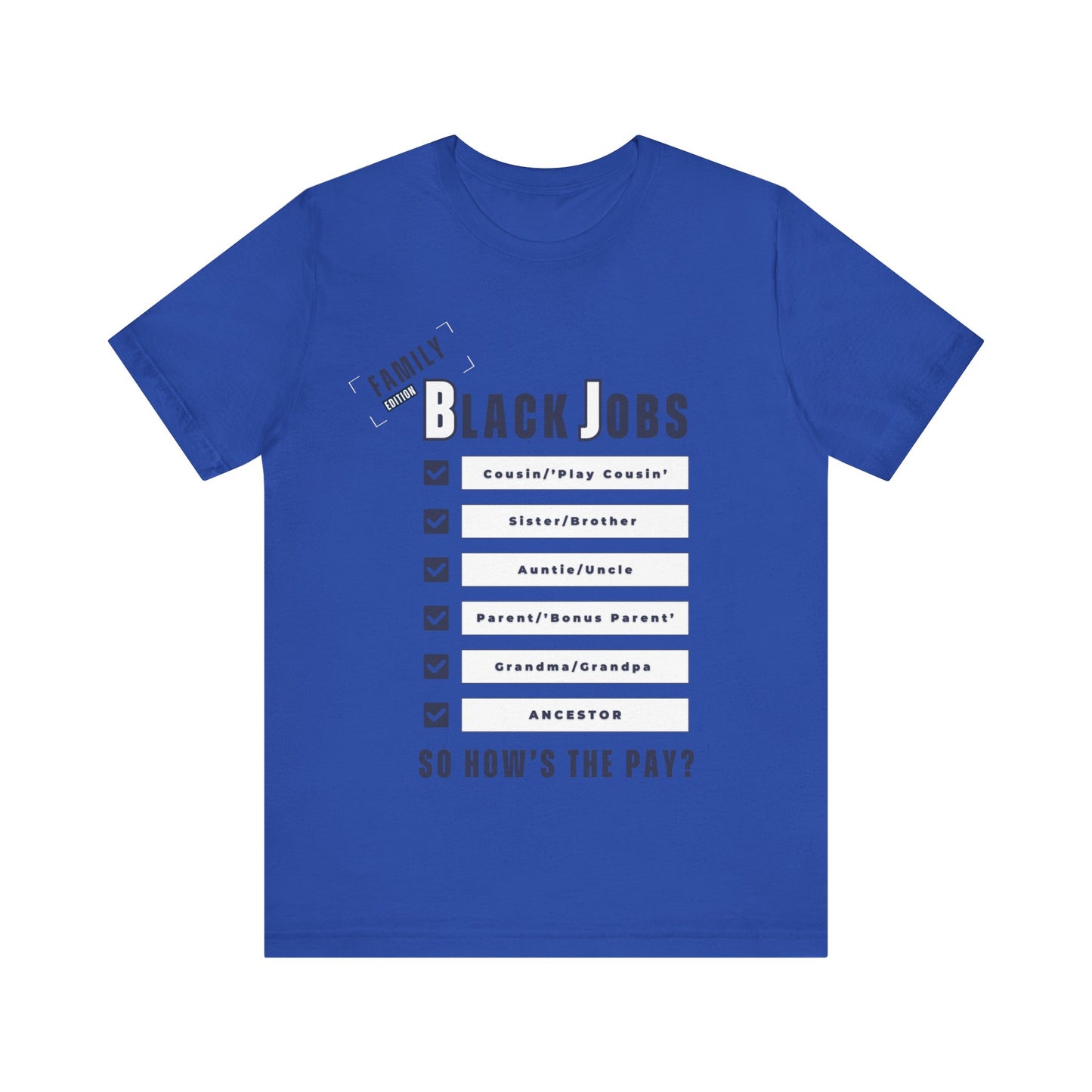 Unisex Jersey Short Sleeve Tee