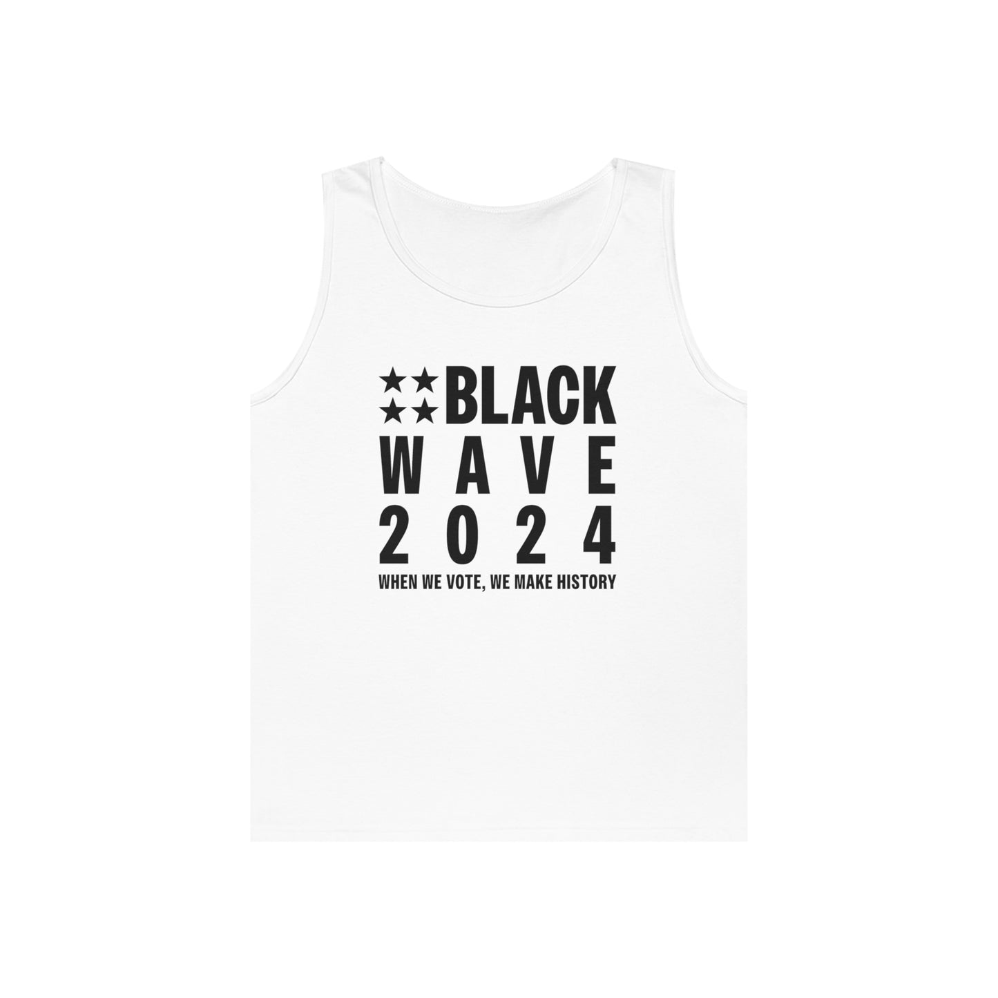 BLACKWAVE2024 - Unisex Heavy Cotton Tank Top