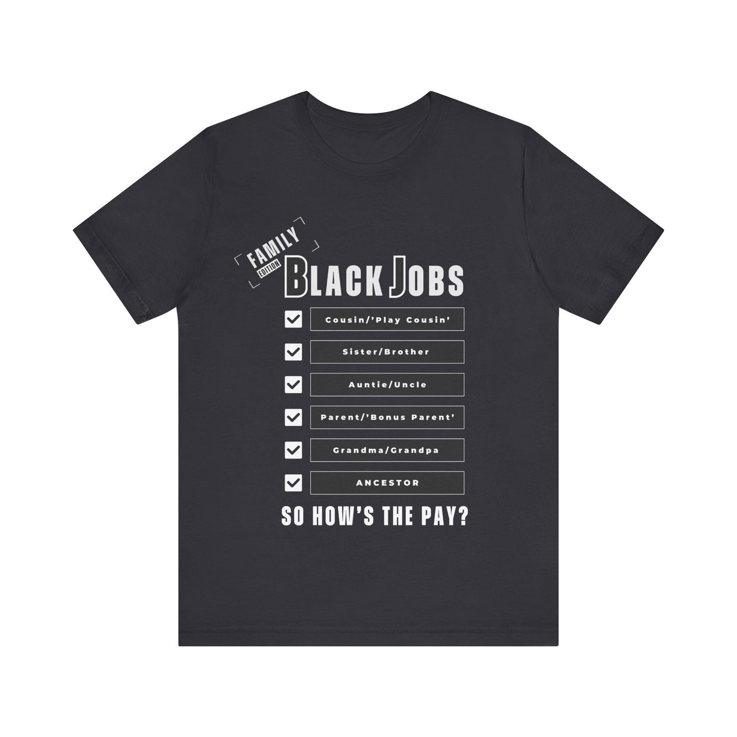 Unisex Jersey Short Sleeve Tee
