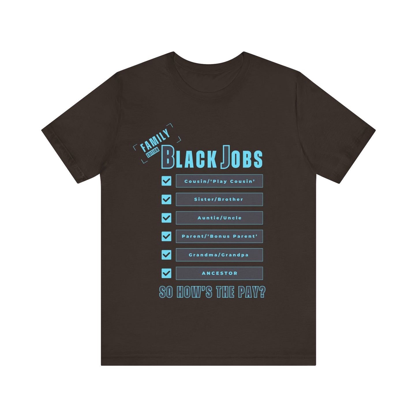 Unisex Jersey Short Sleeve Tee