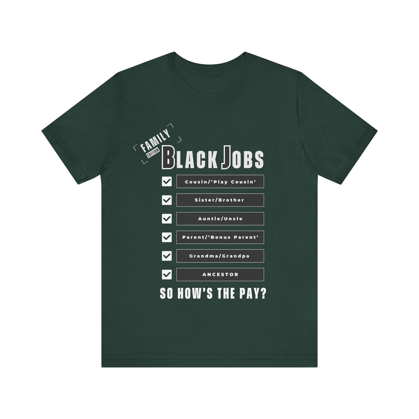 Unisex Jersey Short Sleeve Tee