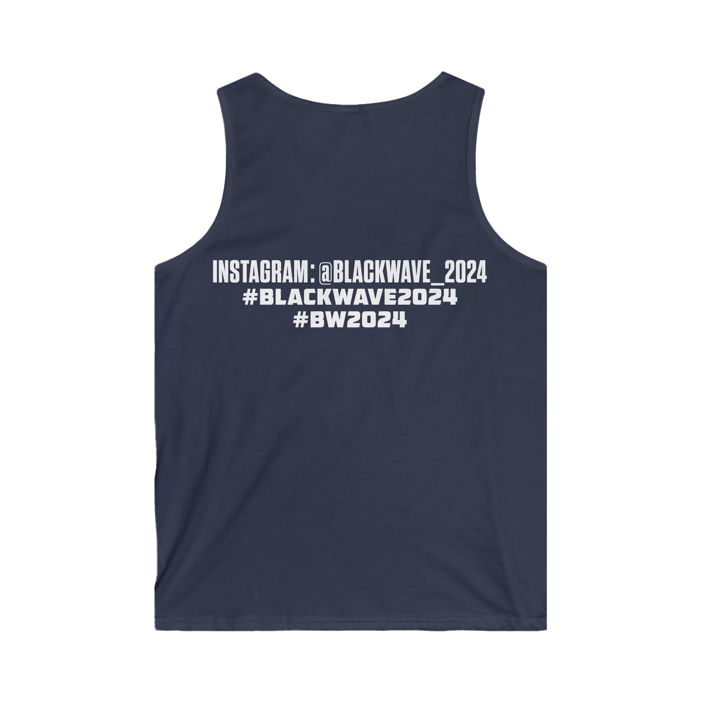 BlackWave2024 - Men's Softstyle Tank Top