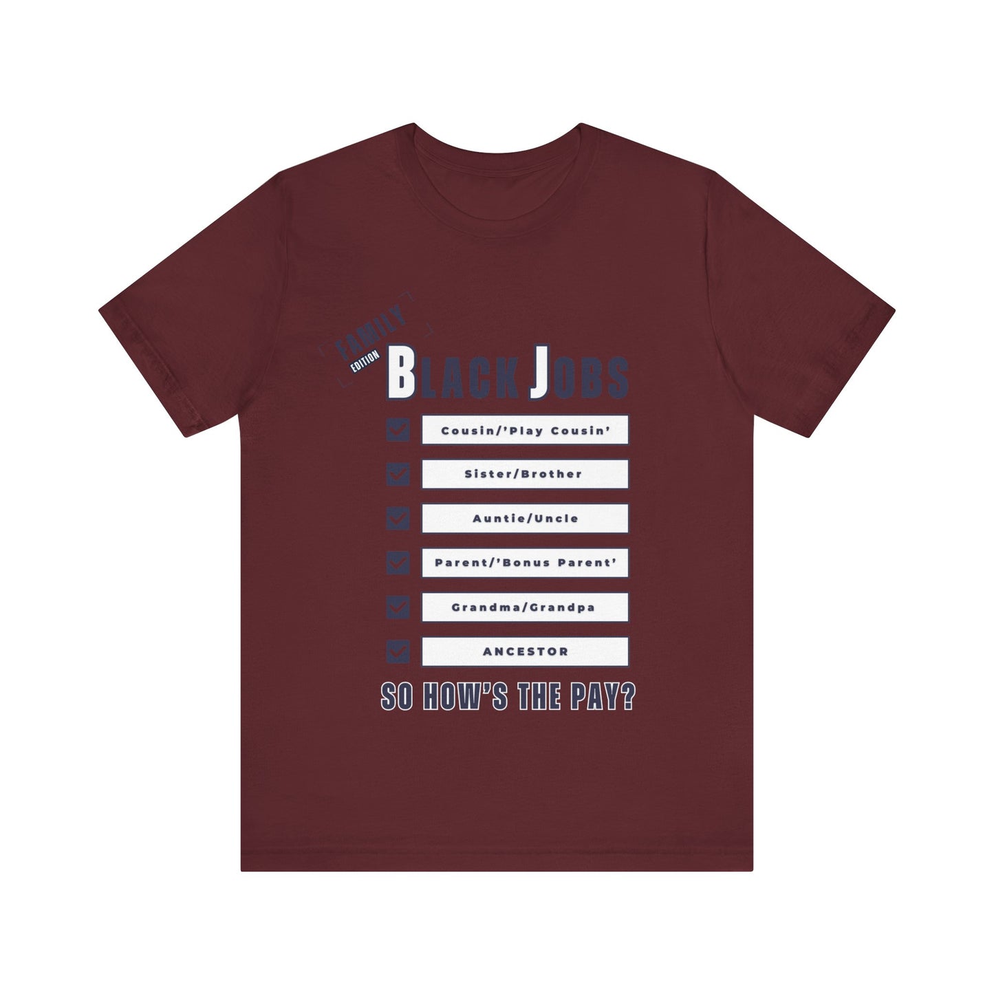 Unisex Jersey Short Sleeve Tee
