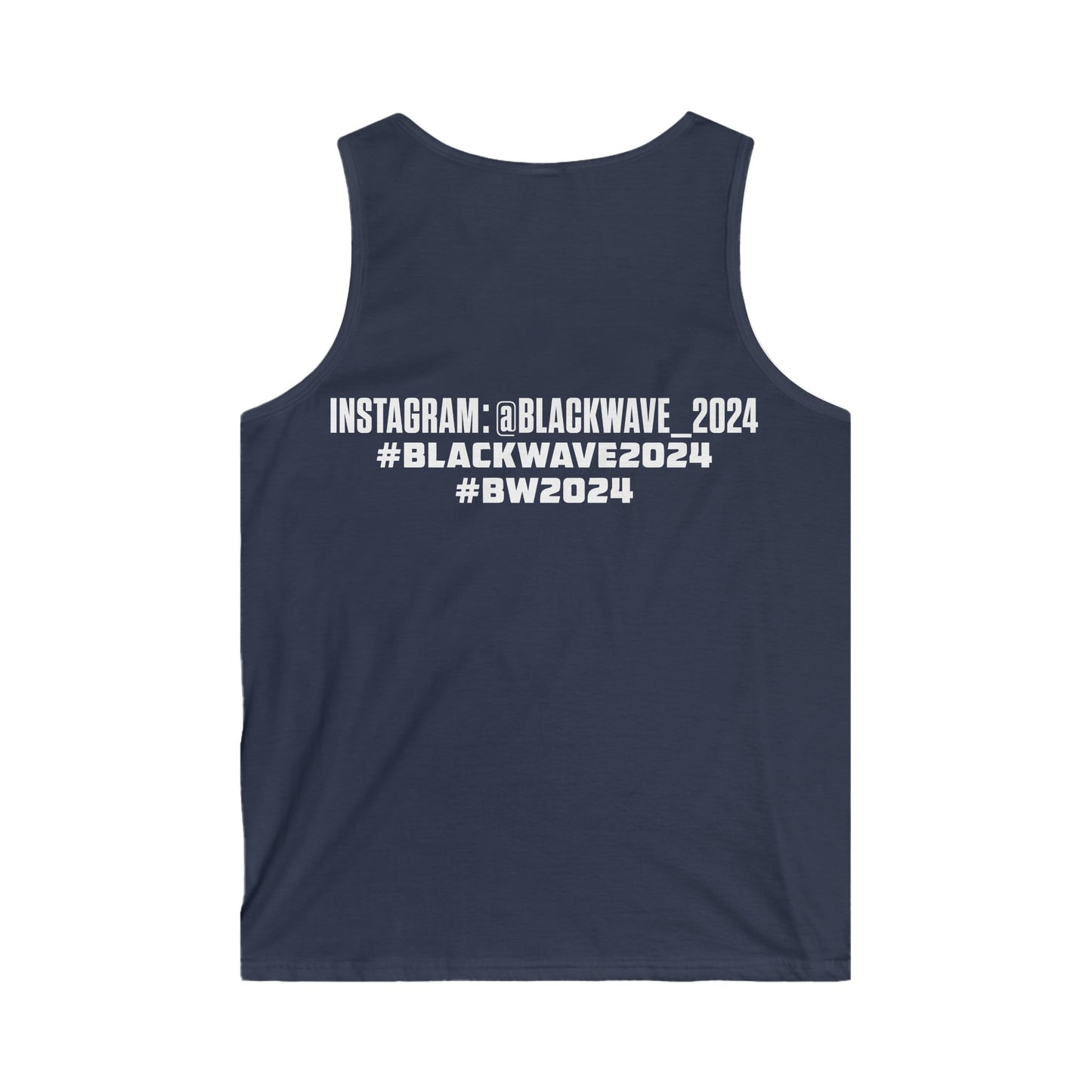 BlackWave2024 - Men's Softstyle Tank Top