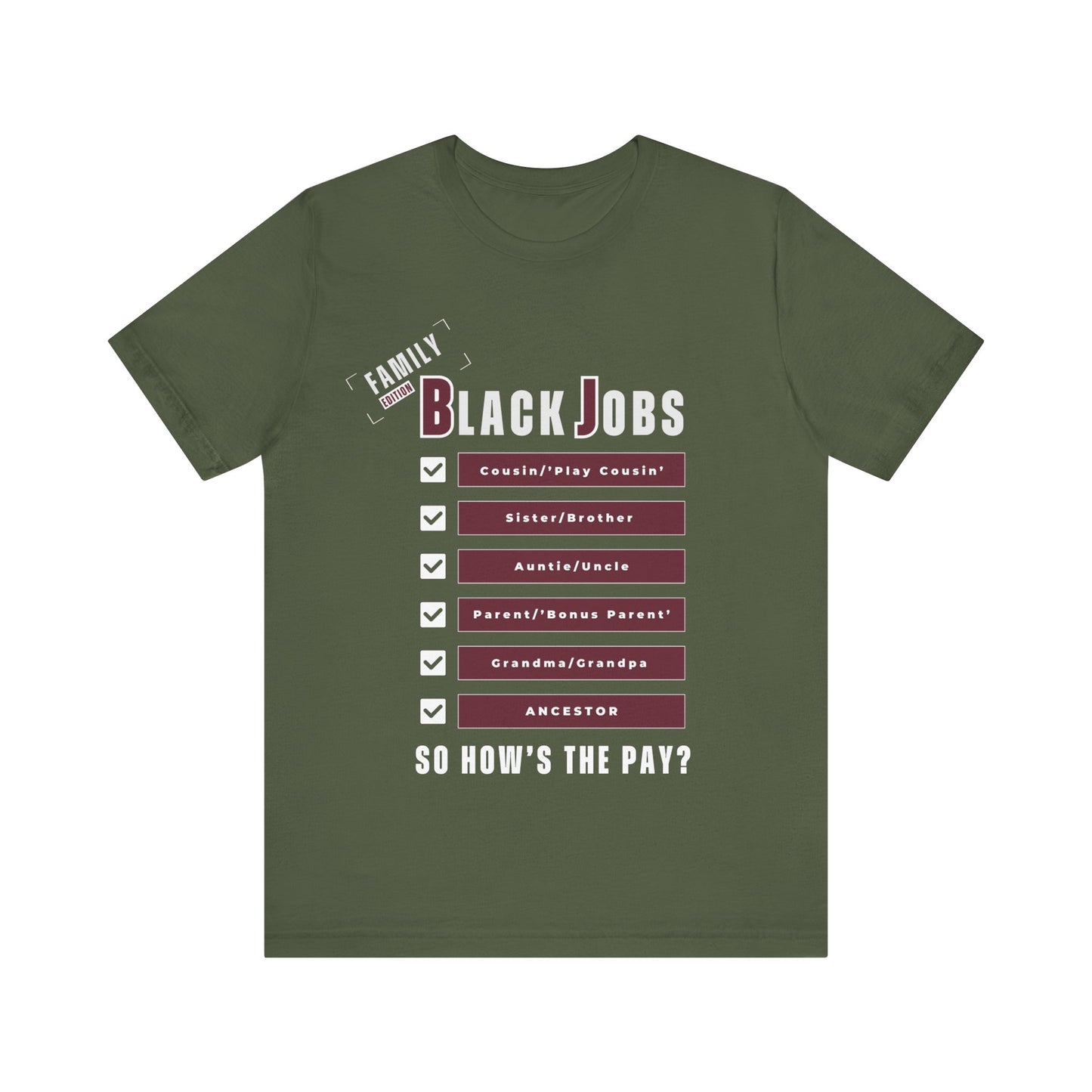 Unisex Jersey Short Sleeve Tee