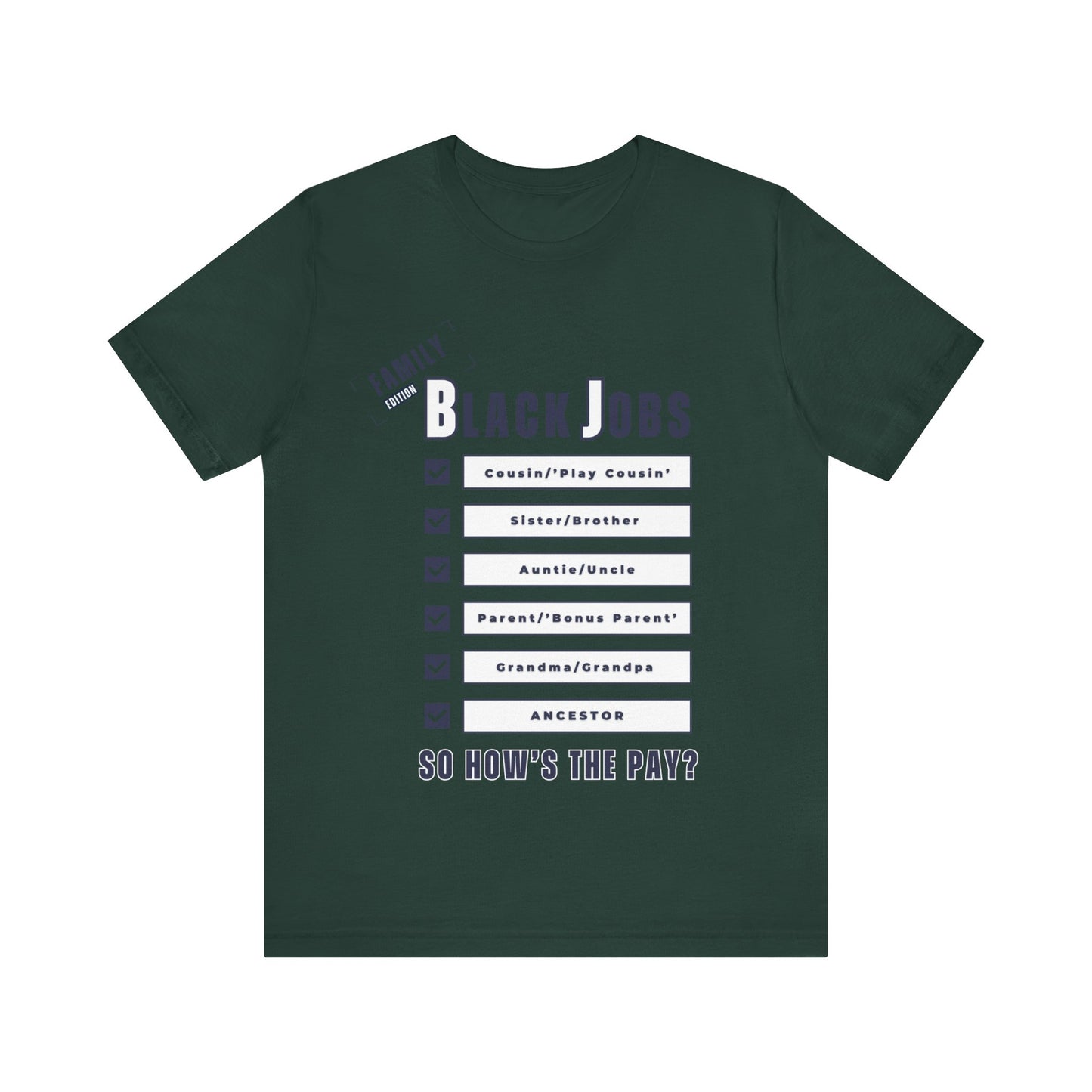 Unisex Jersey Short Sleeve Tee