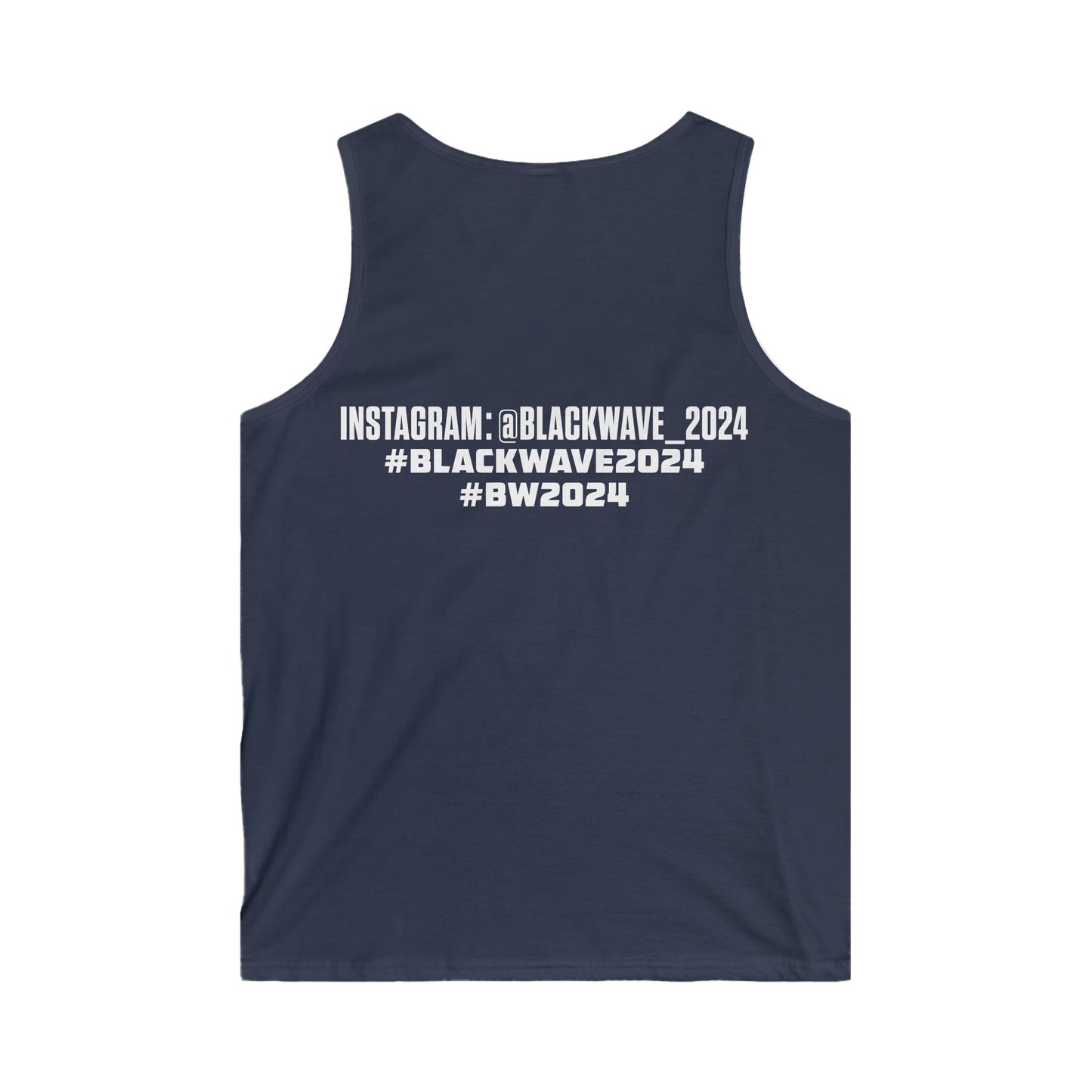BlackWave2024 - Men's Softstyle Tank Top