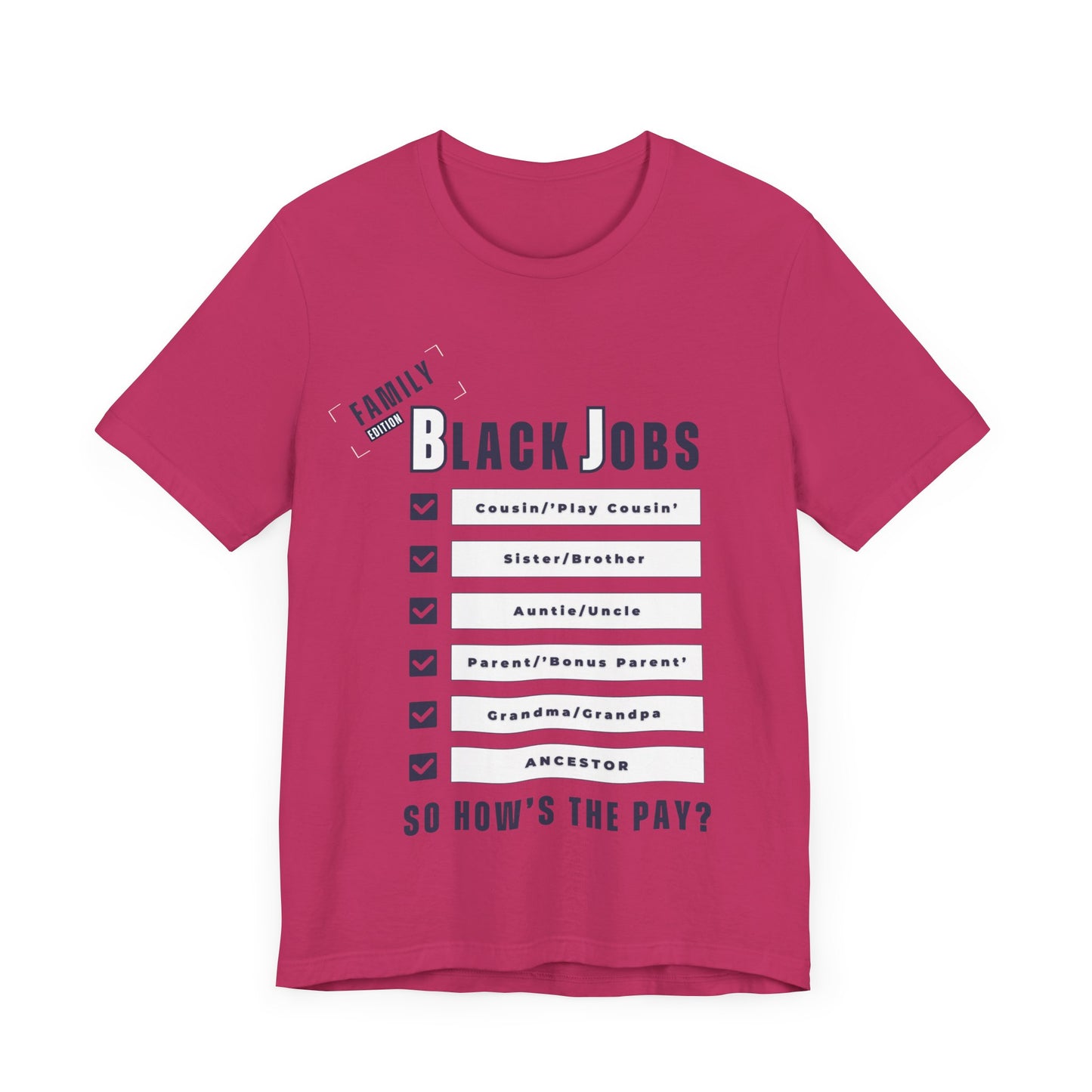 Unisex Jersey Short Sleeve Tee