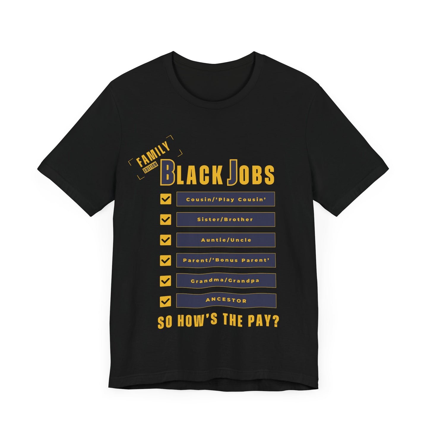 Unisex Jersey Short Sleeve Tee
