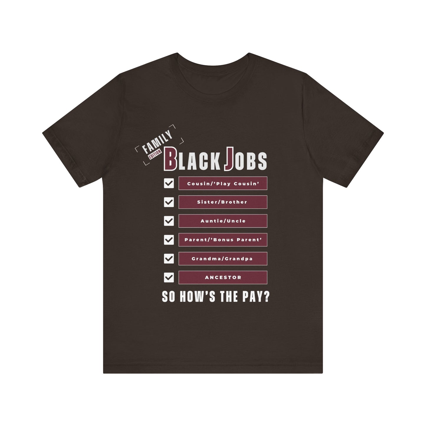 Unisex Jersey Short Sleeve Tee