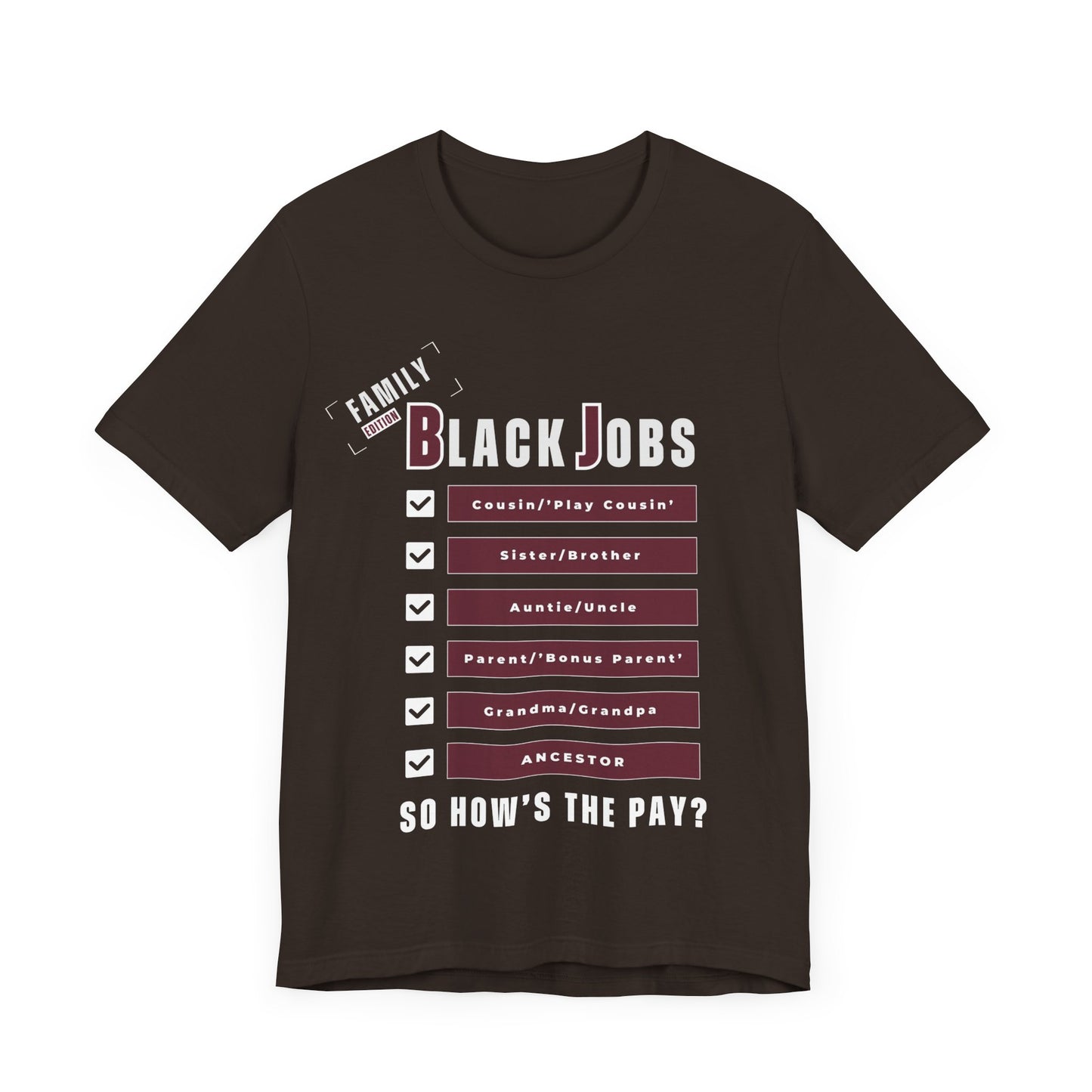 Unisex Jersey Short Sleeve Tee