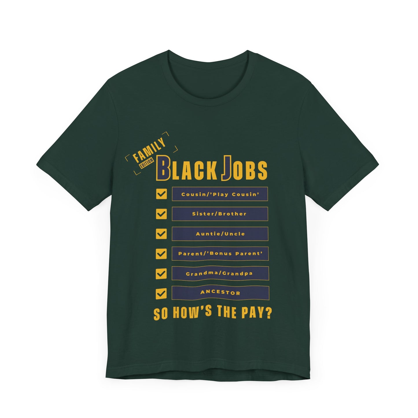 Unisex Jersey Short Sleeve Tee