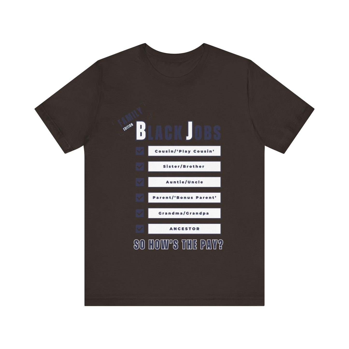 Unisex Jersey Short Sleeve Tee