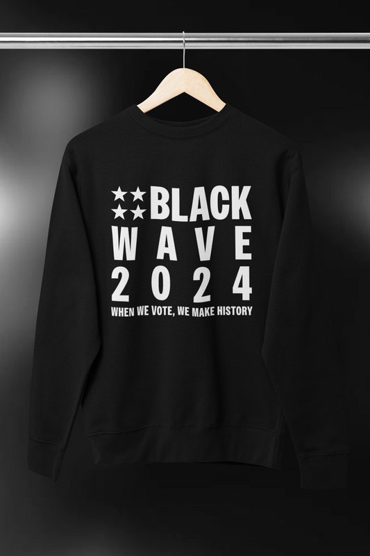 BLACKWAVE2024 - Unisex DryBlend® Crewneck Sweatshirt