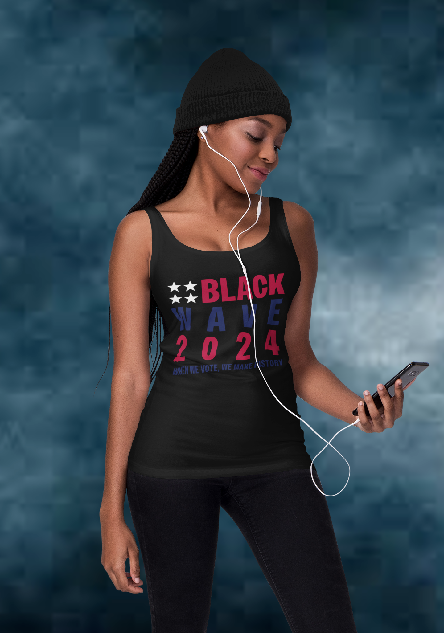 BLACKWAVE2024 - Unisex Jersey Tank